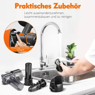 Slowjuicer Elektrische Sapcentrifuge Oranje