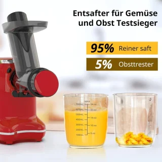Slowjuicer Groenten en Fruitpers Anti Drup Juicer