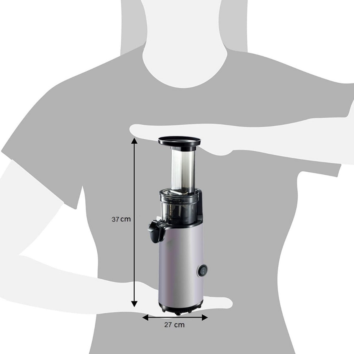 Slowjuicer Groenten- en Fruitpers BPA-vrij