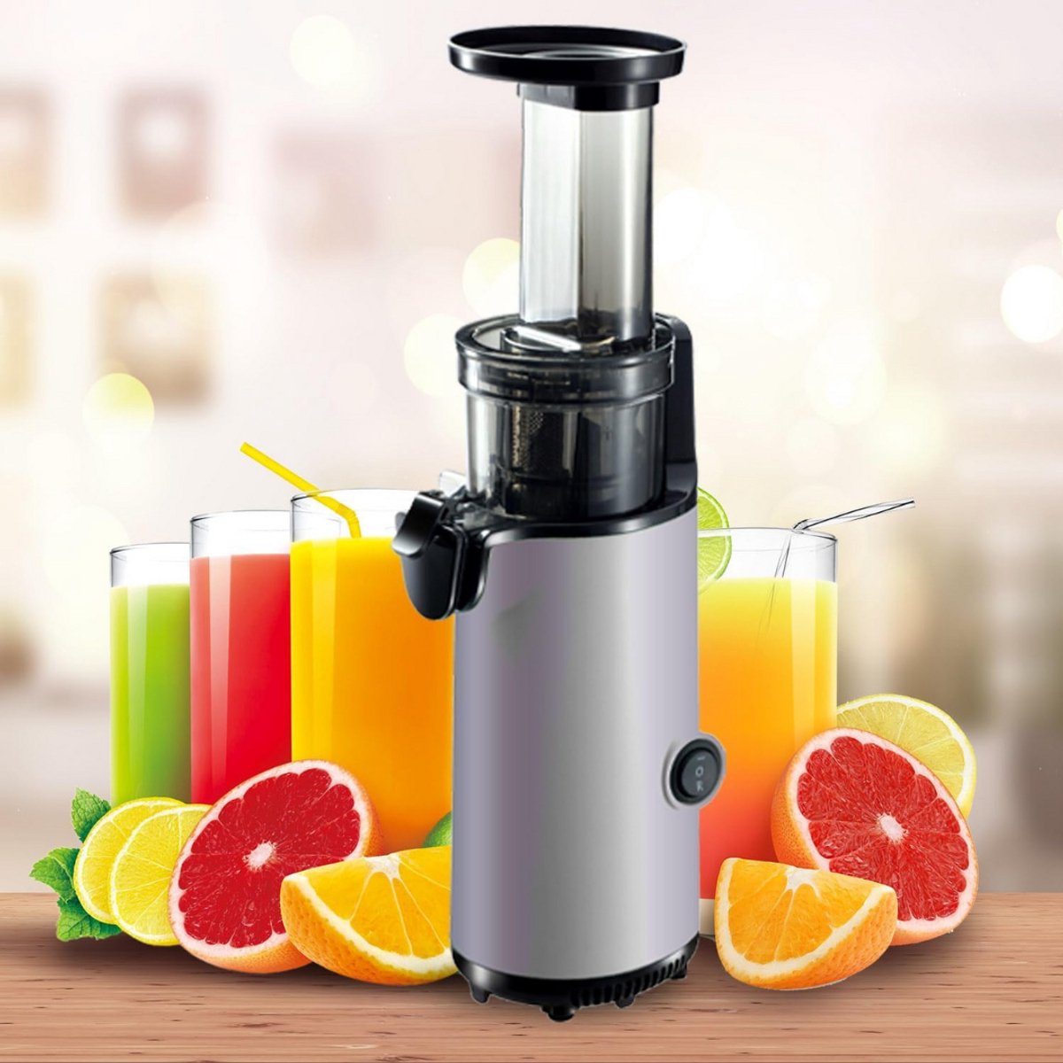 Slowjuicer Groenten- en Fruitpers BPA-vrij