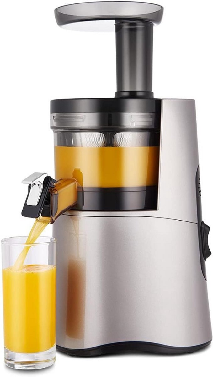 Slowjuicer Groenten- en Fruitpers BPA-vrij met Pulpcontainer