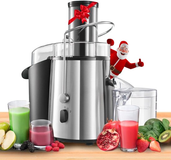 Slowjuicer Groenten en Fruitpers BPA Vrij Met Pulpcontainer