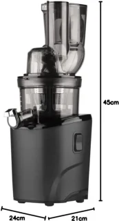 Slowjuicer Groenten en Fruitpers BPA Vrij met Pulpcontainer