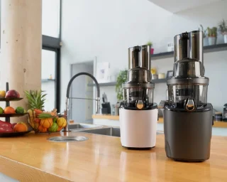 Slowjuicer Groenten en Fruitpers BPA Vrij met Pulpcontainer