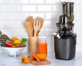 Slowjuicer Groenten en Fruitpers BPA Vrij met Pulpcontainer