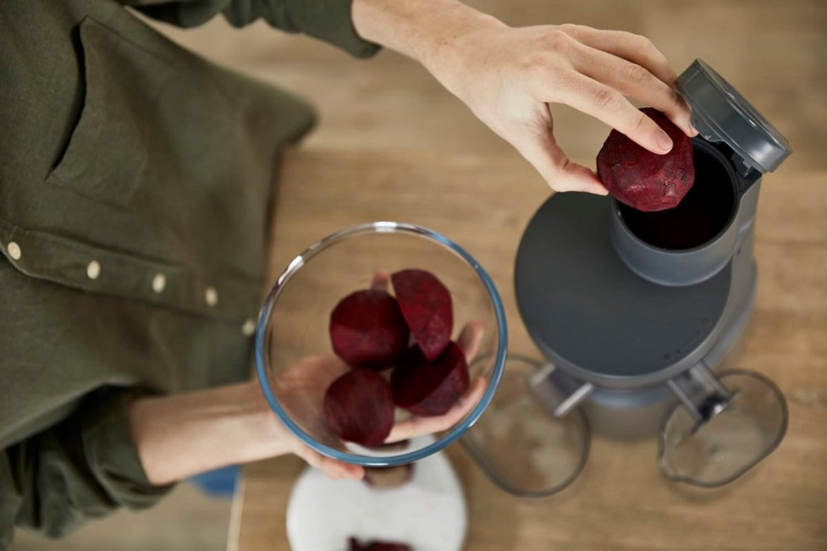 Slowjuicer Groenten en Fruitpers BPA Vrij met Pulpcontainer