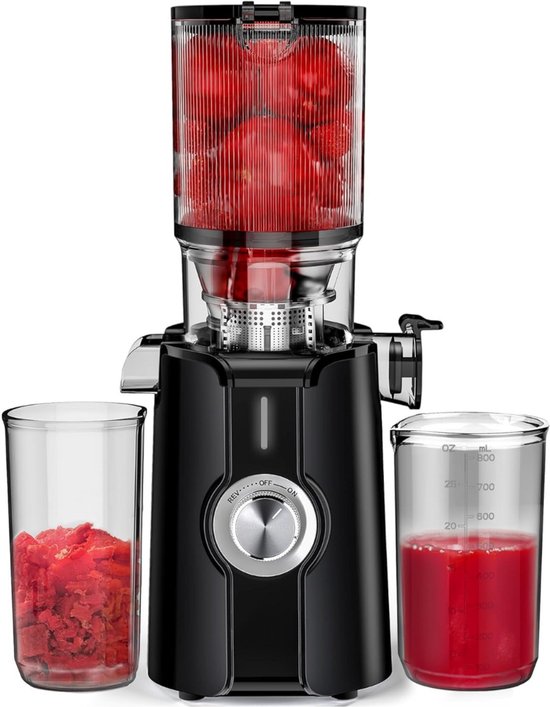 Slowjuicer Juice Maker BPA Vrij met Pulpcontainer