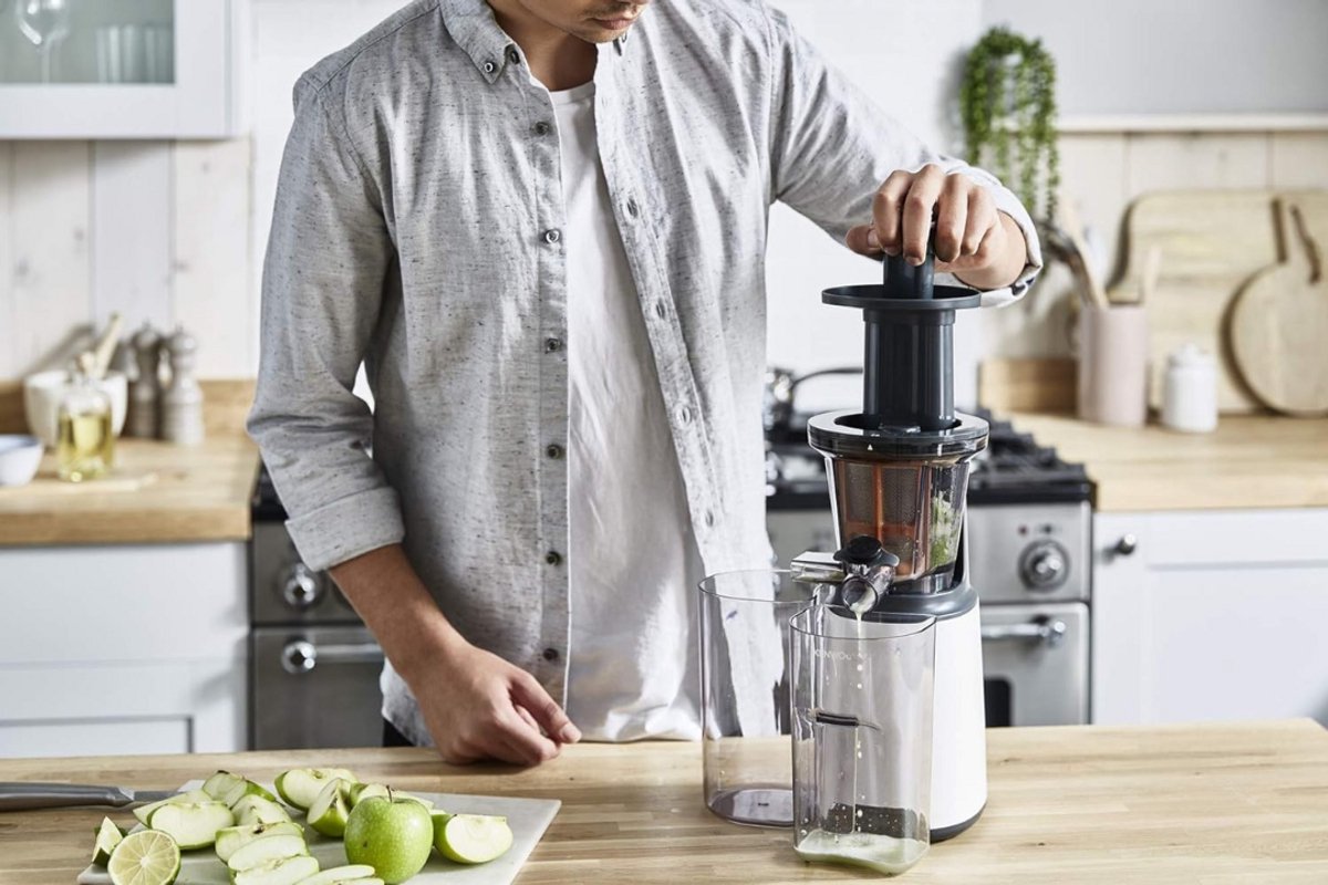 Slowjuicer Juice Maker BPA Vrij met Pulpcontainer