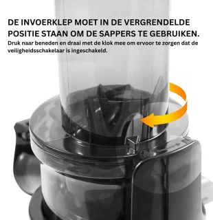 Slowjuicer - Juice Maker Zwart