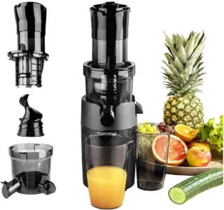Slowjuicer koude pers juicer zwart