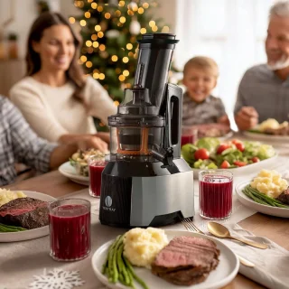 Slowjuicer Koude Pers Zwart