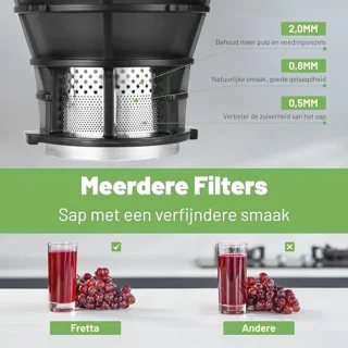 Slowjuicer Koudpers Sapcentrifuge