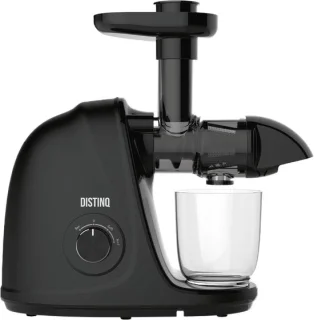 Slowjuicer met container - Zwart