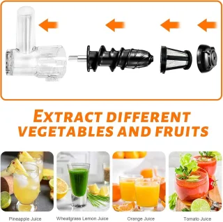 Slowjuicer Opzetstuk voor Keukenmachine