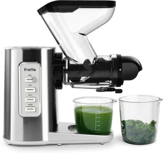Slowjuicer roestvrijstalen sapcentrifuge