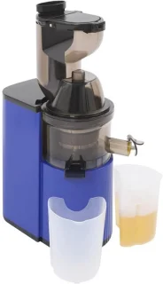 Slowjuicer sapcentrifuge blauw