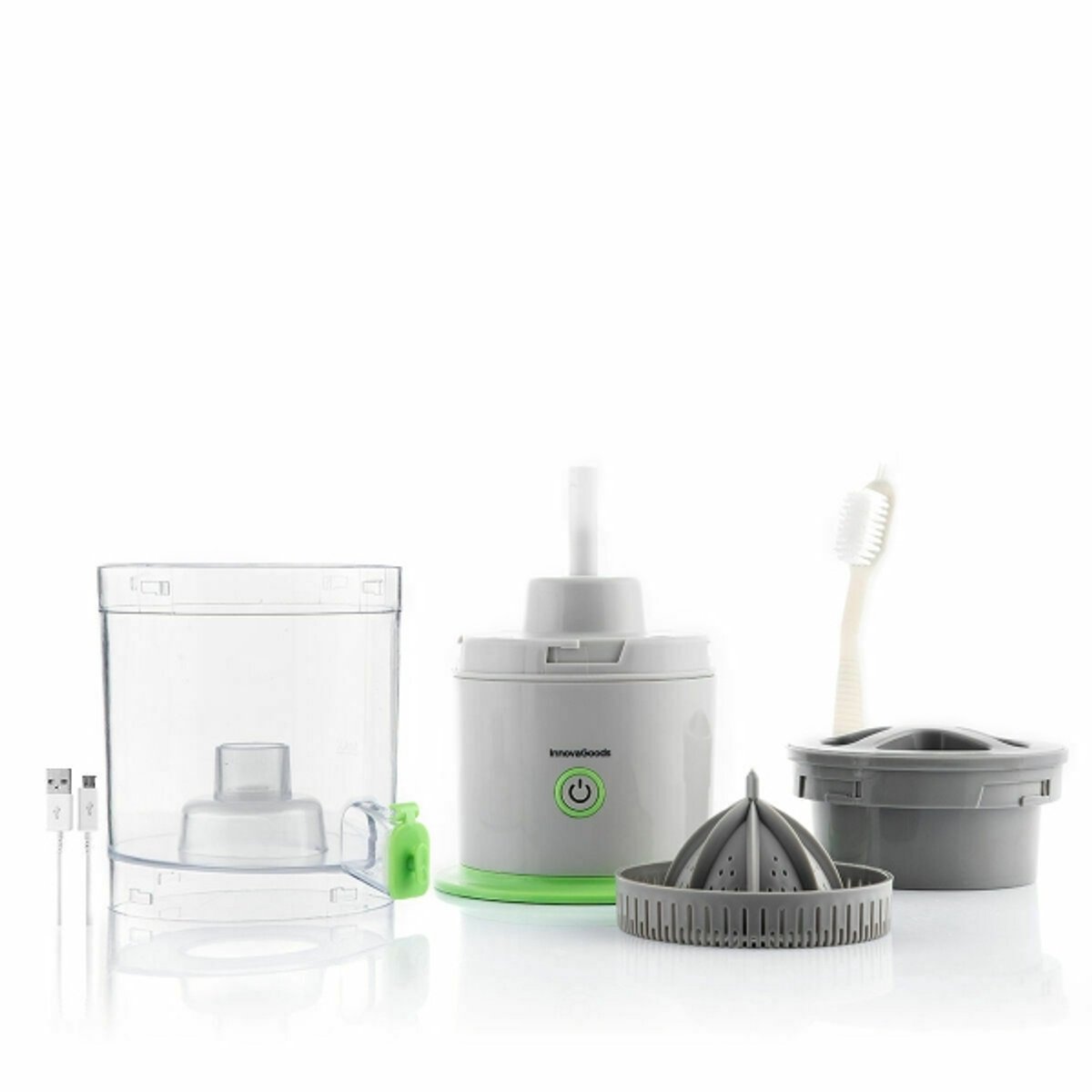 Slowjuicer sapcentrifuge elektrisch oplaadbaar voor binnen en buiten