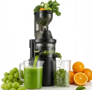Slowjuicer - Sapcentrifuge - Zilver