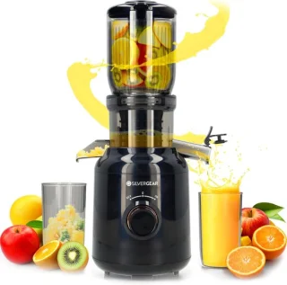 Slowjuicer sapcentrifuge zwart