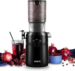 Slowjuicer sapcentrifuge zwart