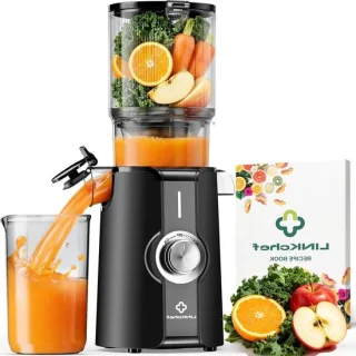 Slowjuicer - sapcentrifuge - zwart