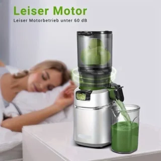 Slowjuicer – Sapmachine – stille motor – 1,8 liter opvangbak