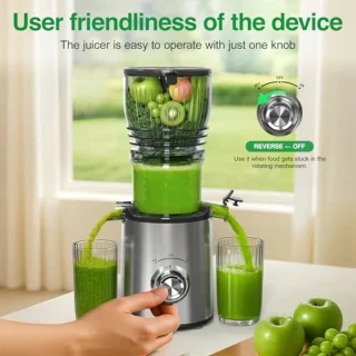 Slowjuicer voor Groenten en Fruit
