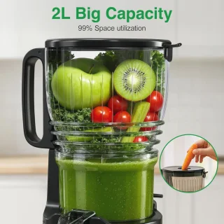 Slowjuicer voor groenten en fruit