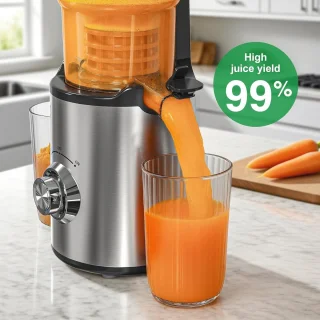 Slowjuicer voor groenten en fruit