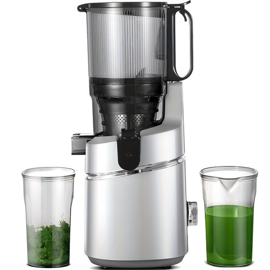 Sterke en stille slowjuicer met royale vulopening