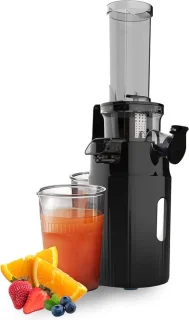 Slowjuicer zwart 3 snelheden 300ml