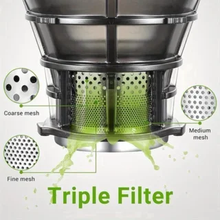 Slowjuicer zwart