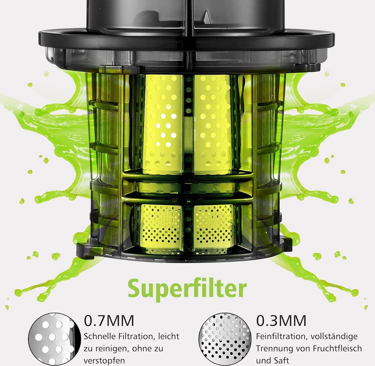 Wat vinden we goed aan de Smart Chip 200W Slowjuicer Sapcentrifuge