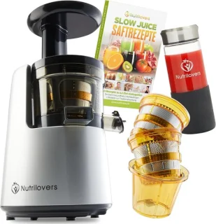 SnelShoppen - Nutri-Press No.1 slowjuicer met 3 zeefjes