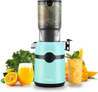 SolidKeus slow juicer, 1 liter en 108 mm voor fruit en groenten