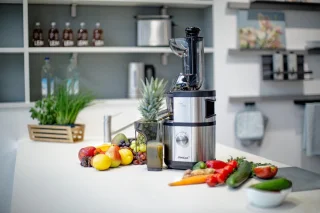 Steba E400 Slowjuicer RVS 1000 ml