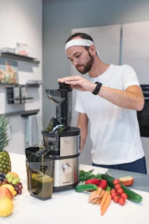 Steba E400 Slowjuicer RVS 1000 ml
