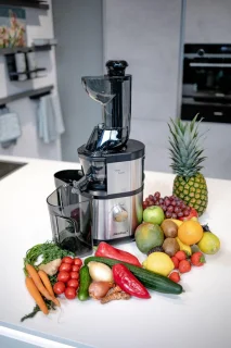 Steba E400 Slowjuicer RVS 1000 ml