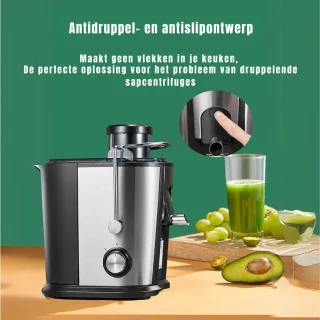 Wat vinden we goed aan de SVN Professionele Juicer - Sapcentrifuge