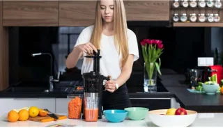 Teesa TSA3228 Slow Juicer Roestvrijstaal