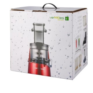 Versapers 5G Slowjuicer Verticaal Rood