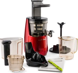 Versapers 5G Slowjuicer Verticaal Rood