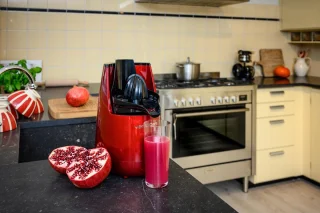 Versapers 5G Slowjuicer Verticaal Rood