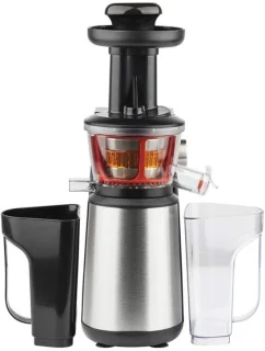 Vertical Juicer, zwart, roestvrij staal