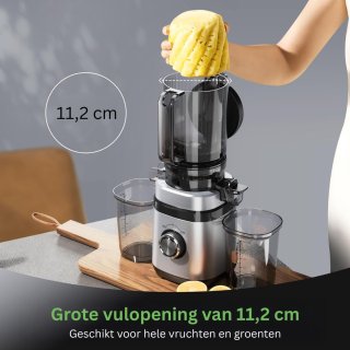 Wat vinden we goed aan de VH Supplies® Sapcentrifuge Slowjuicer