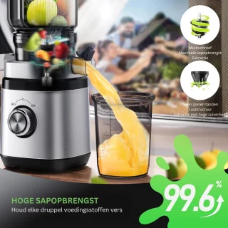 VH Supplies® Sapcentrifuge Slowjuicer