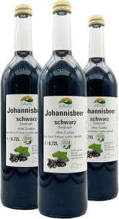 De Zwarte bessensap 3 x 720 ml in één oogopslag