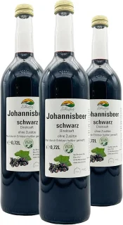 Zwarte bessensap 3 x 720 ml