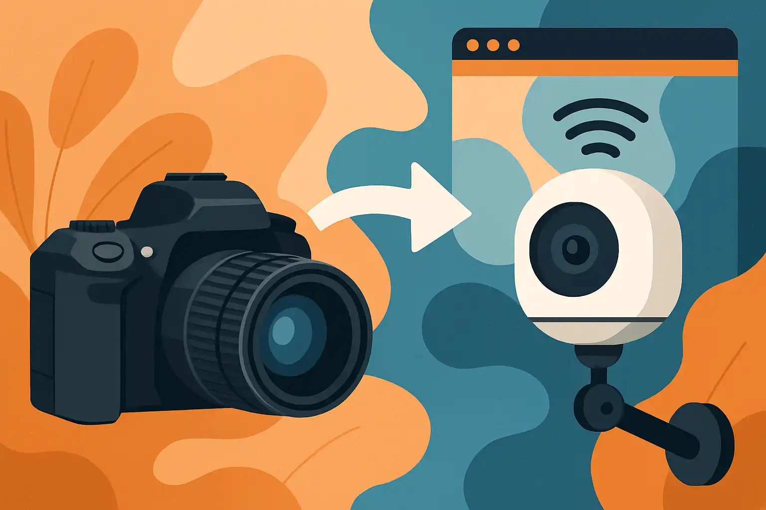 Geef je oude spiegelreflex een tweede leven als slimme beveiligingscamera