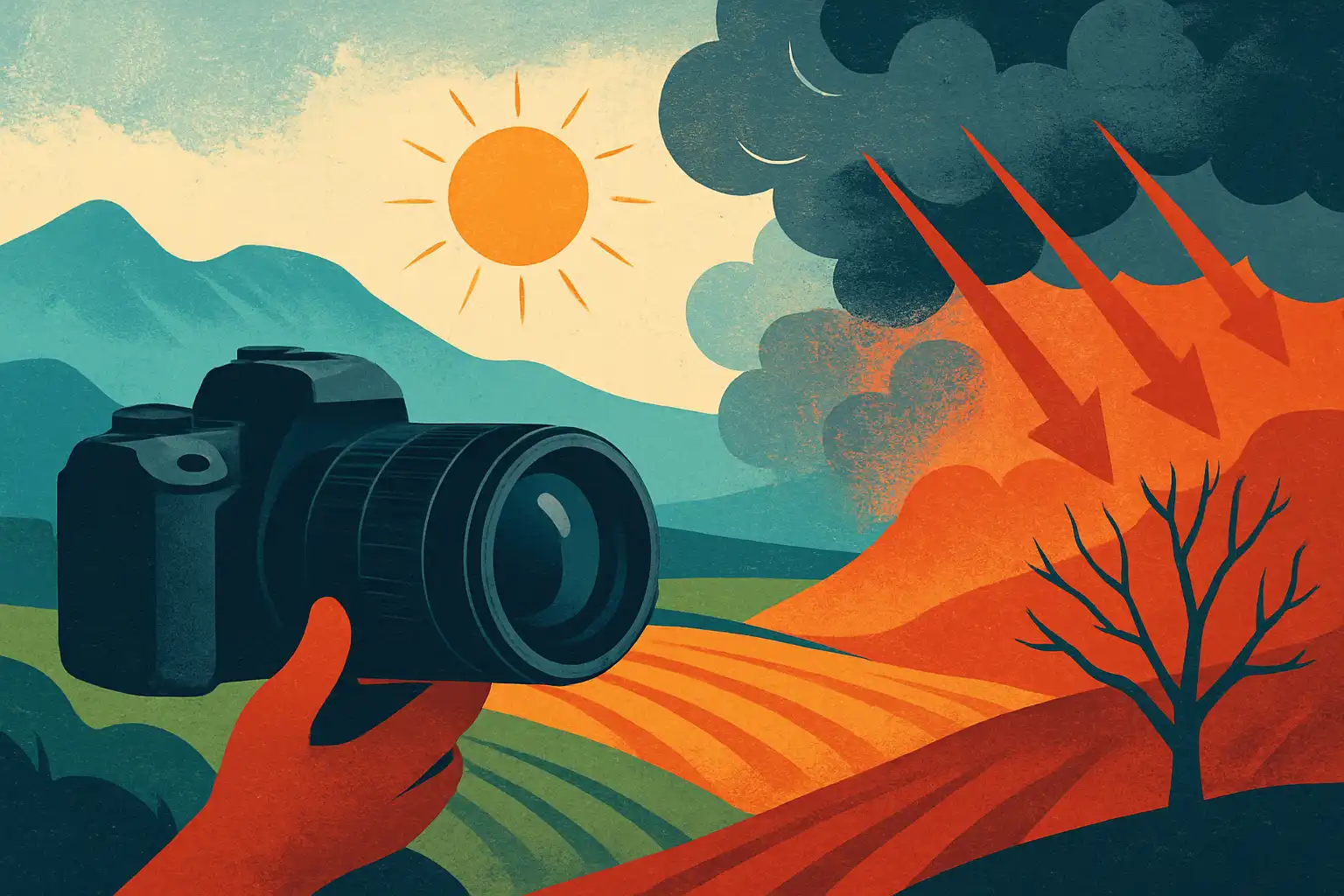 Landschappen in verandering: hoe je klimaatverandering eerlijk en pakkend vastlegt met je spiegelreflex